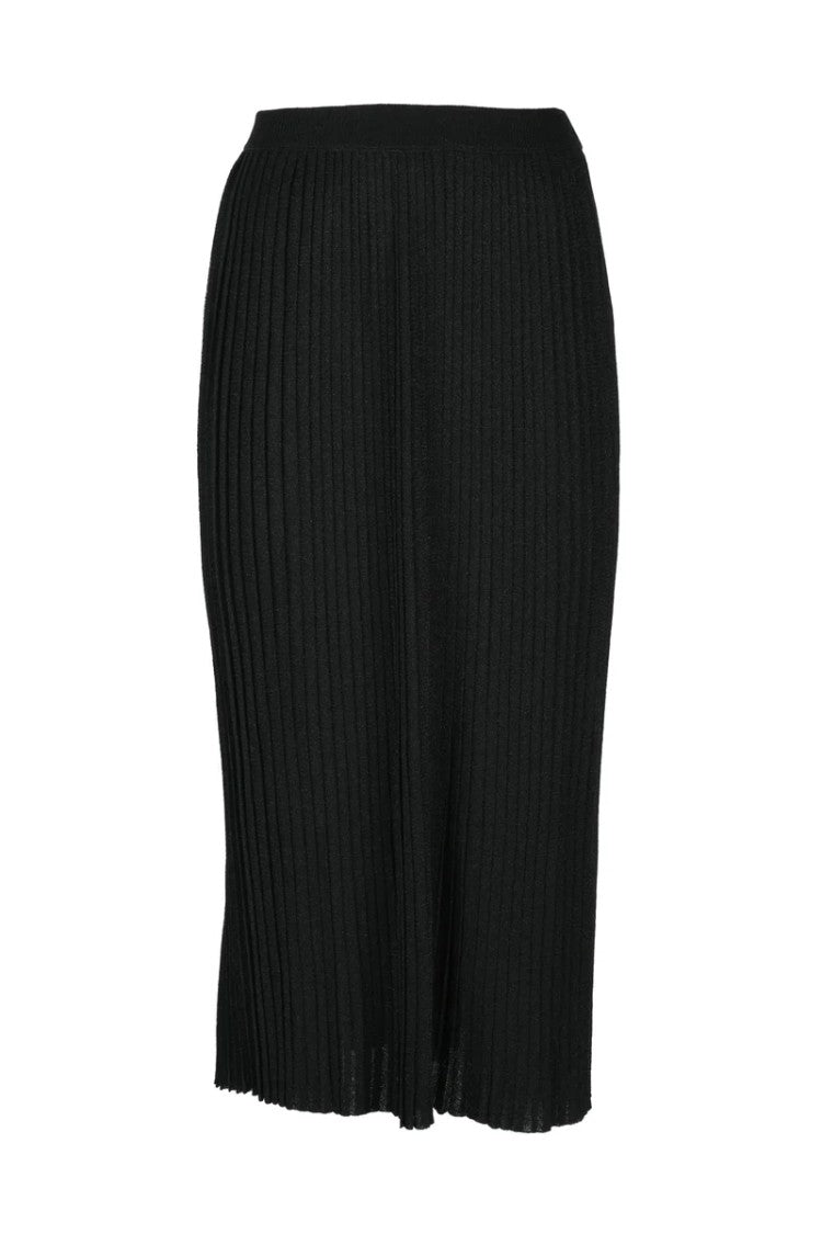 Elisabetta Franchi Skirt Black Viscose Polyester