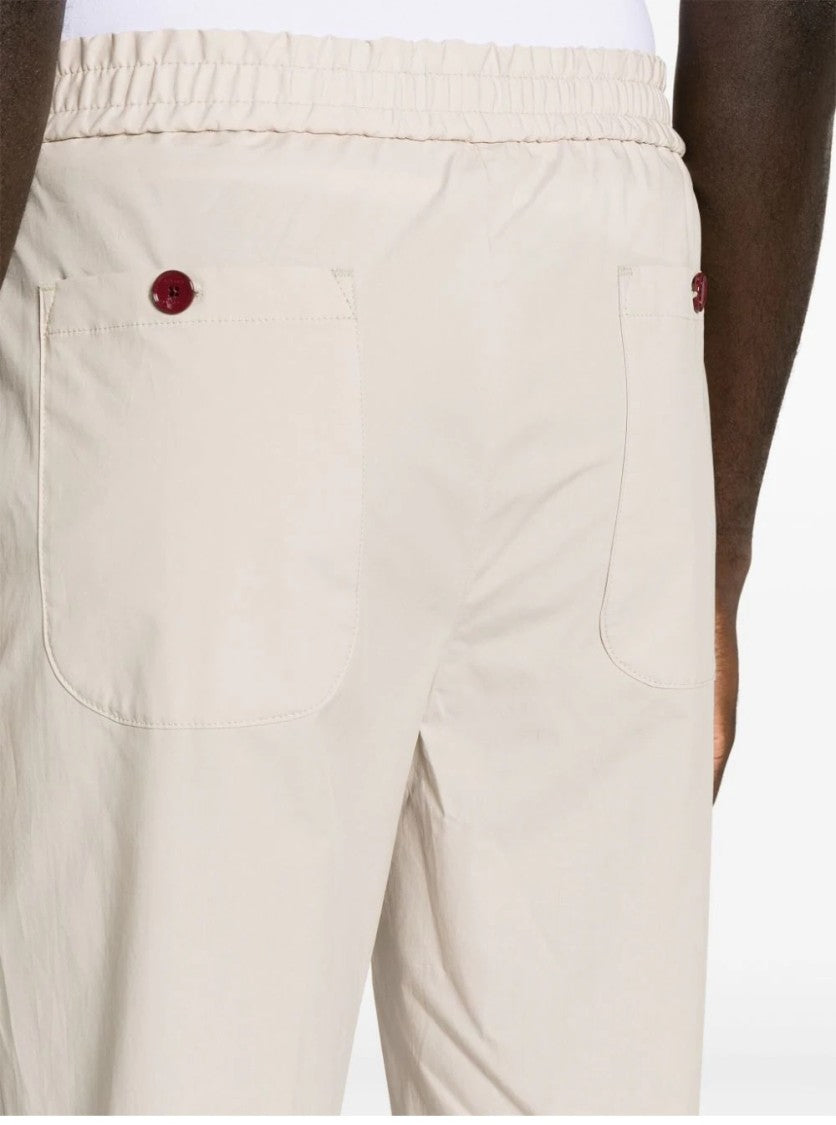 Etro Tailored Jogger Pants With Button Accents
