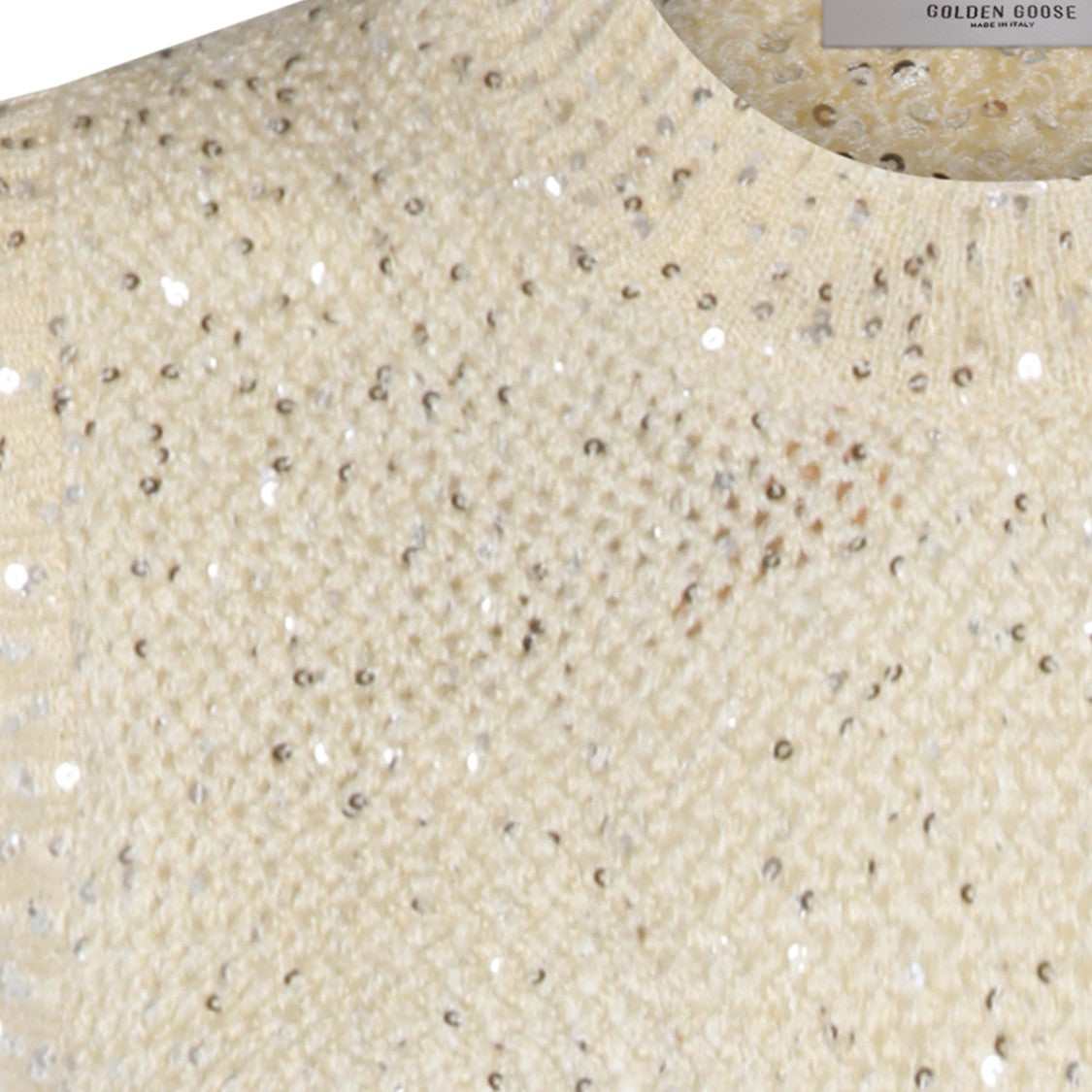 Golden Goose Heritage White Cotton Knitwear