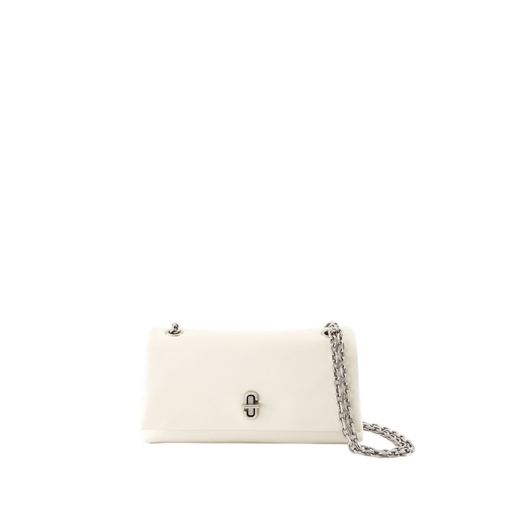 Marc Jacobs The Dual Wallet On Chain - Leather - White
