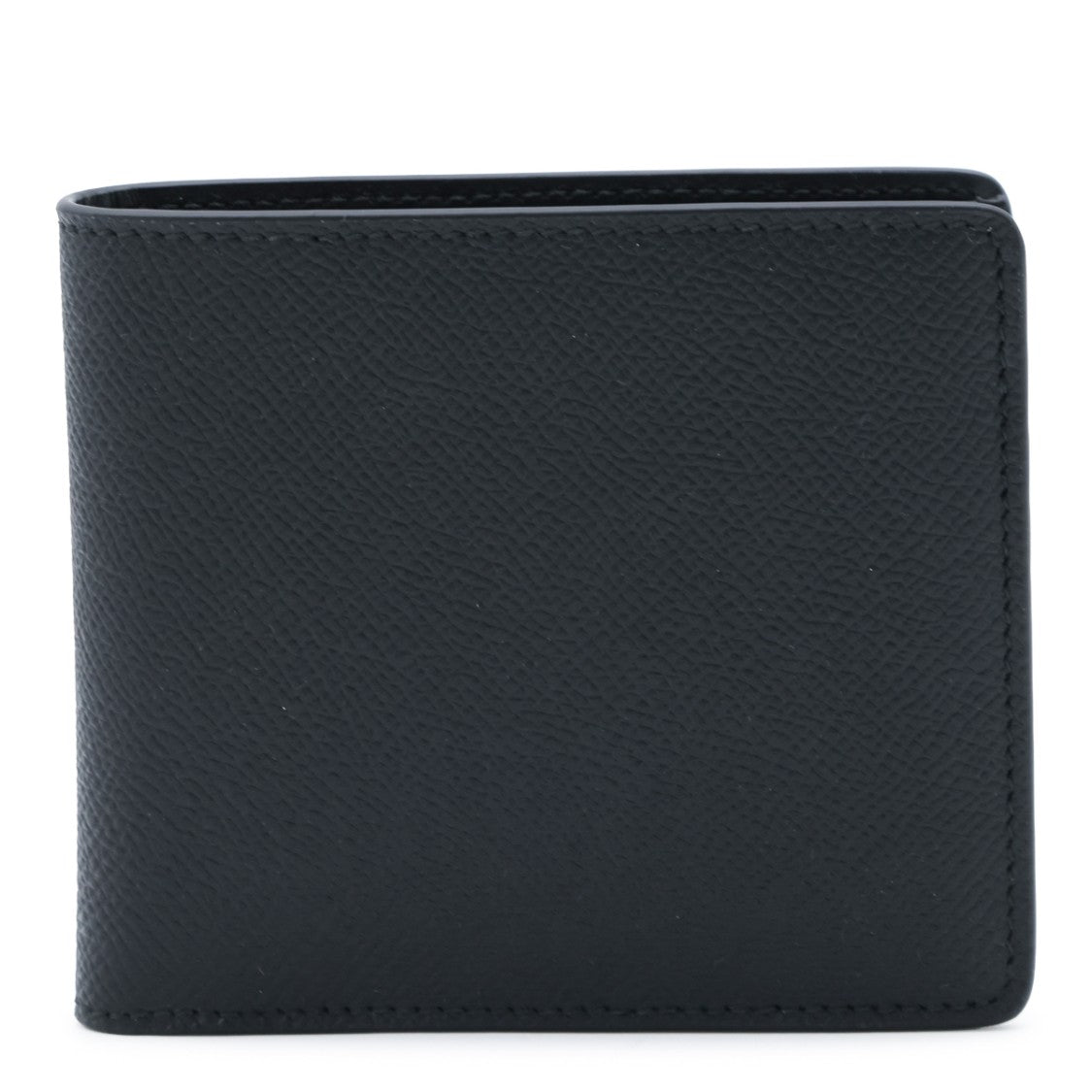 Maison Margiela Black Grained Leather Wallet