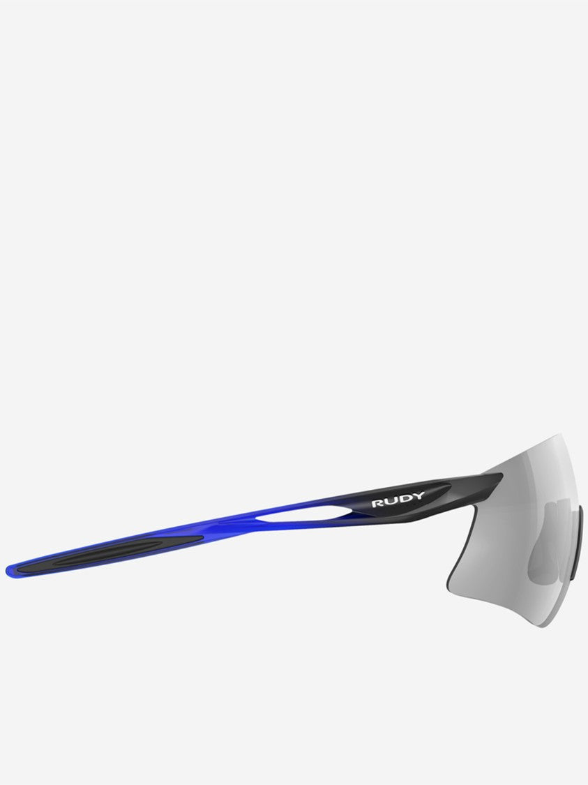 Rudy Project Wraparound Sunglasses With Continuous Lens And Accent Detailing