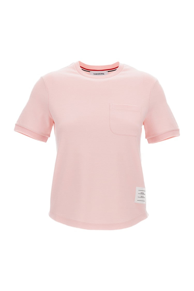 Thom Browne Cotton Milano Pocket Tee