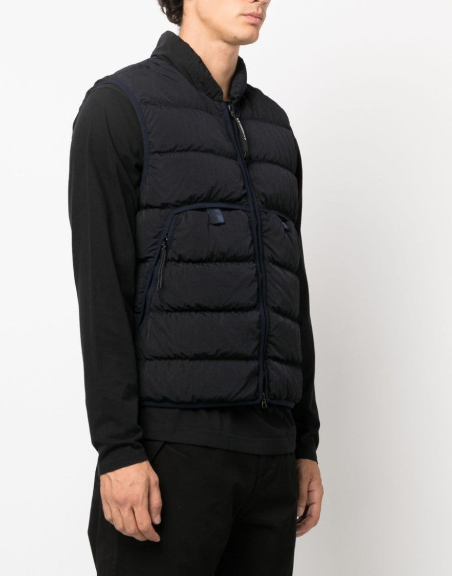 C.P. Company Eco Chrome R Logo Down Vest
