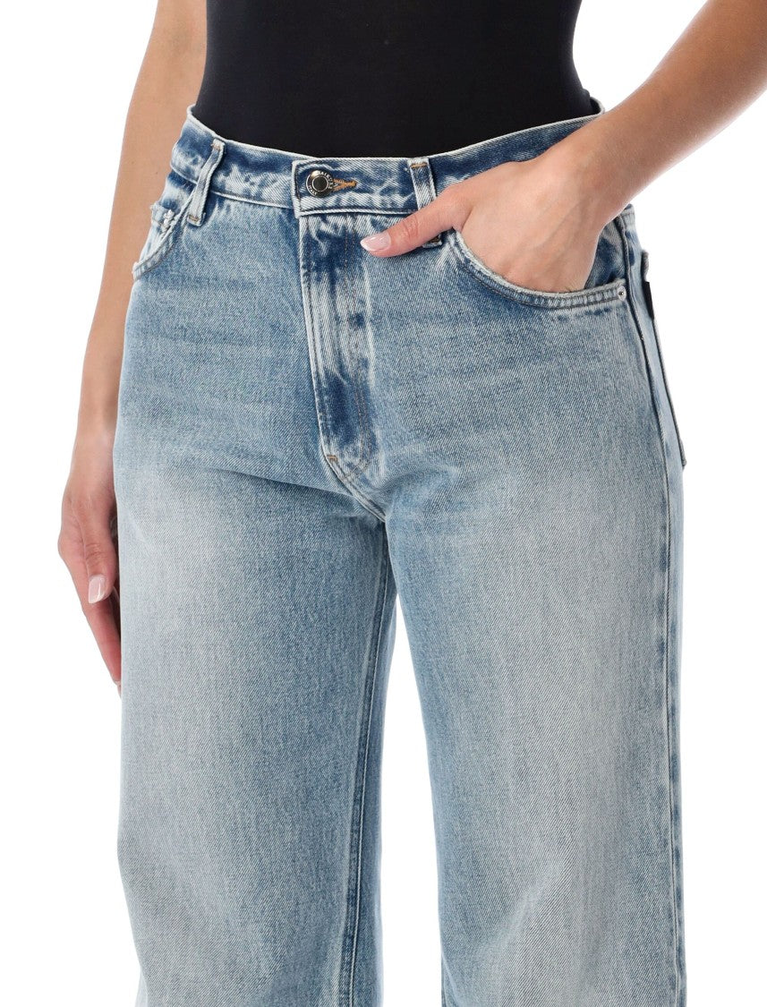 Haikure Light Blue Clara Flare Jeans
