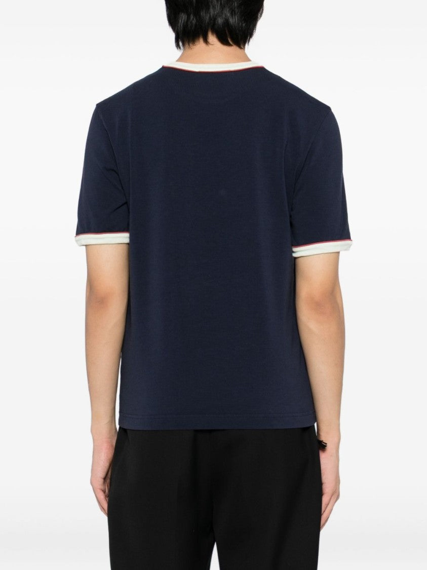 Jacquemus Navy Blue Short-Sleeve T-Shirt