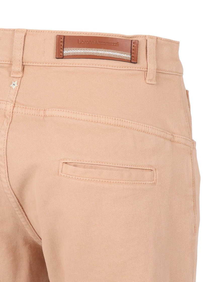 Lorena Antoniazzi Straight-Leg Denim Pants With Mid-Rise Waist