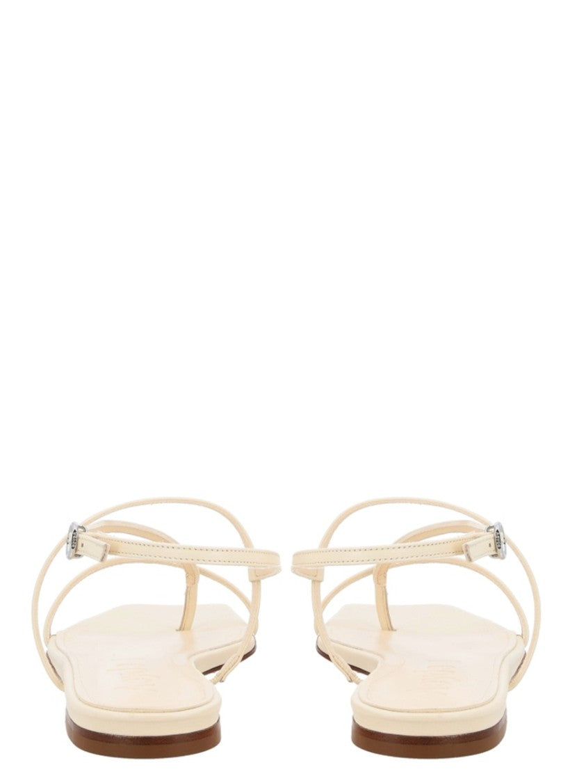 Aeydē Thong Sandal With Adjustable Ankle Strap And Minimalist Design