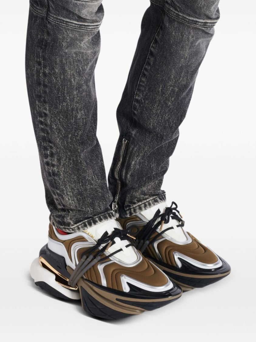Balmain Futuristic Multicolour Sneakers