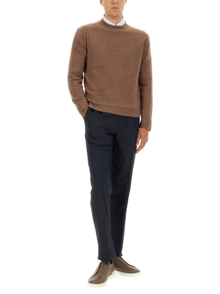 Zegna Wool And Cashmere Sweater