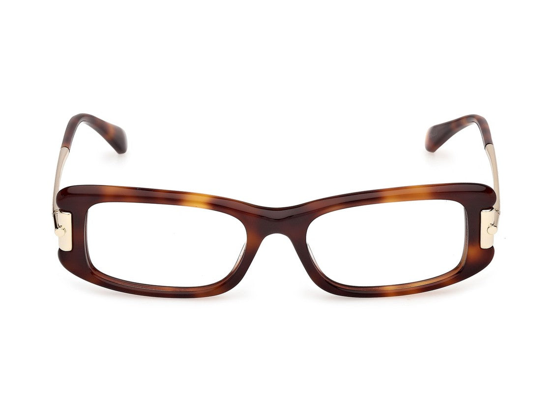 Max Mara Tortoiseshell Mm5224 Rectangular Acetate Sunglasses