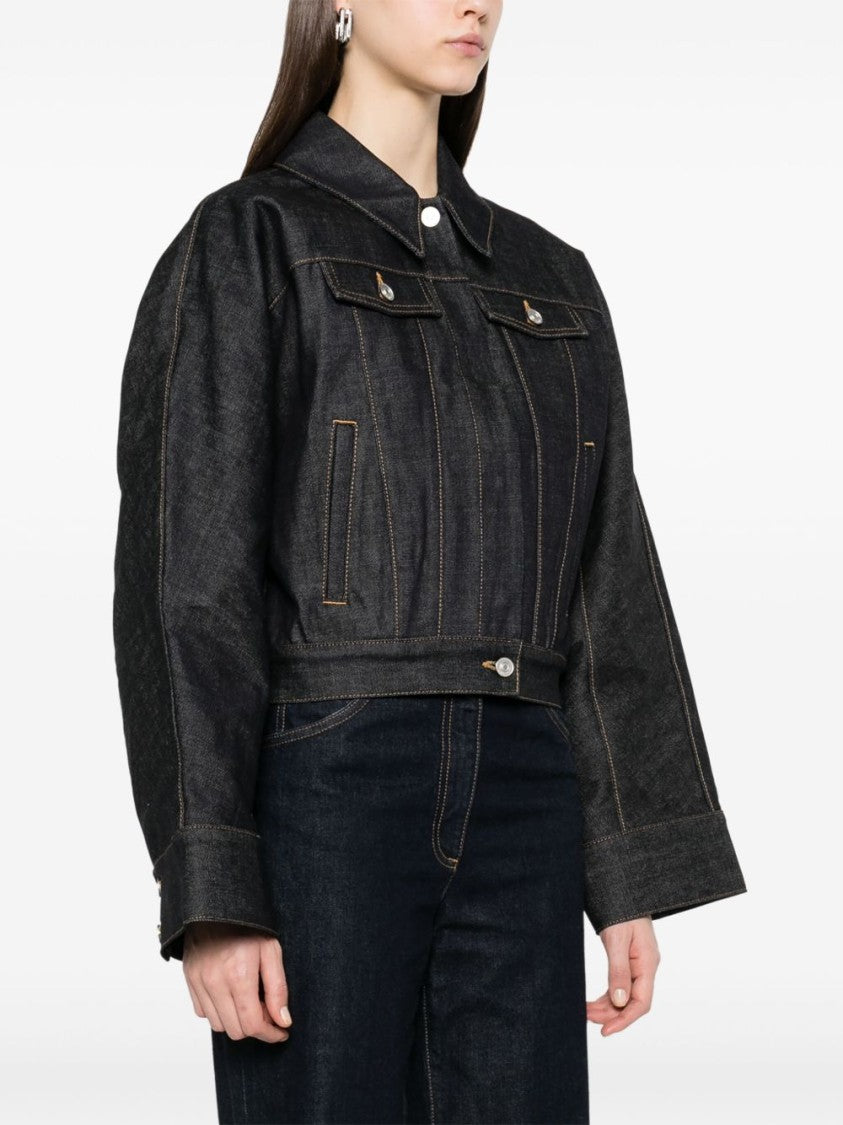 Givenchy Indigo Blue Chest Flap Pocket Jacket