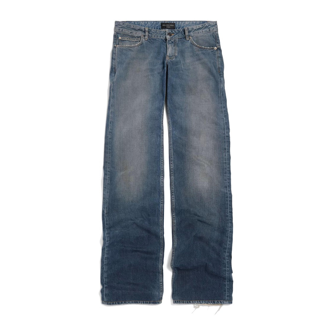 Balenciaga Fitted Low-Waist Pants