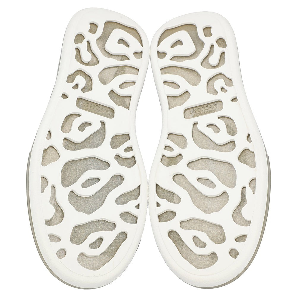 Alexander Mcqueen Oversized Sneaker 'Larry' In White