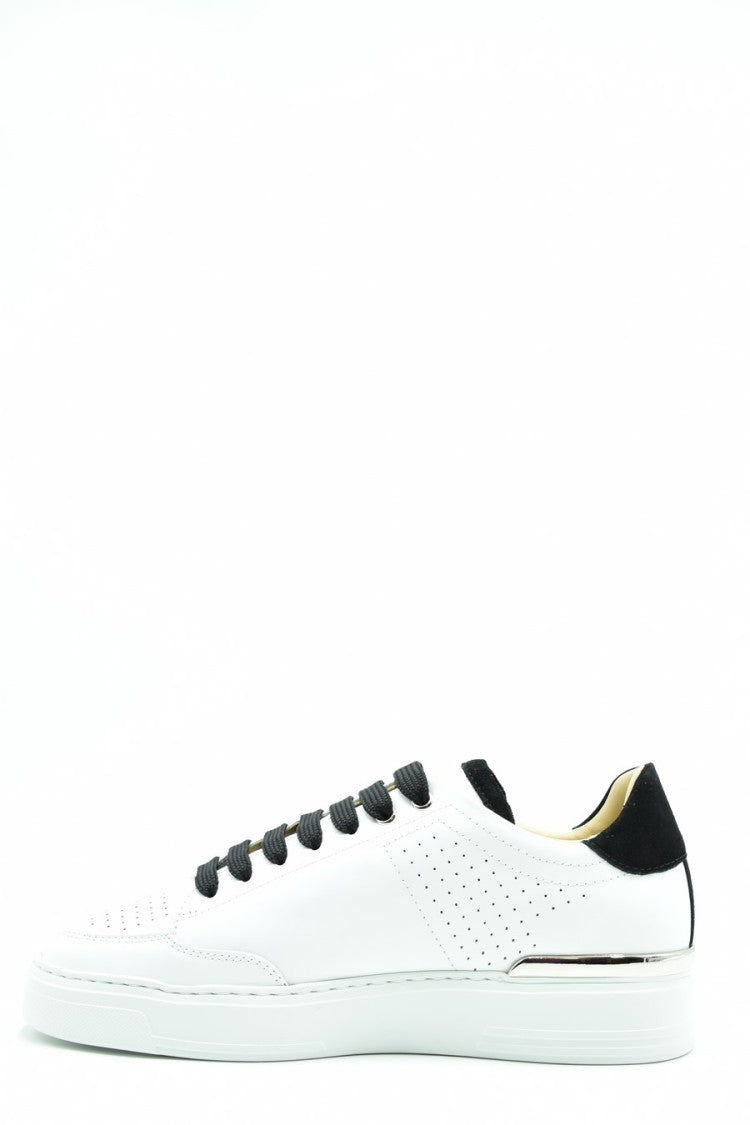 Philipp Plein Multicolor Leather Contrast-Heel Sneaker