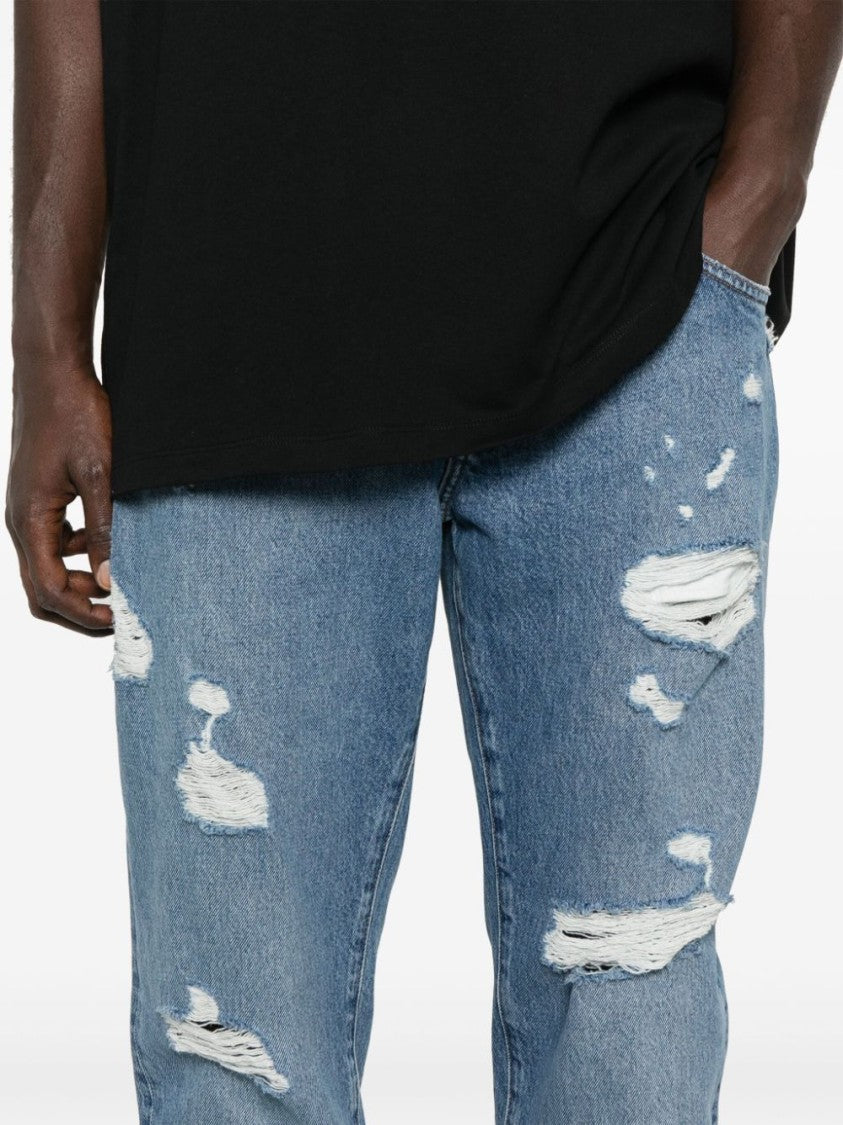 Dolce & Gabbana Light Blue Straight Jeans