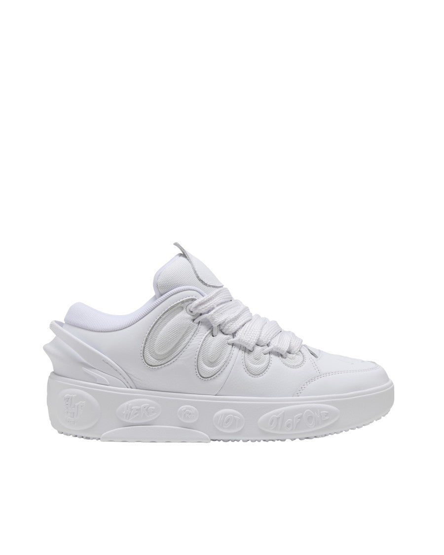 Puma White Lafrance Leather Sneakers