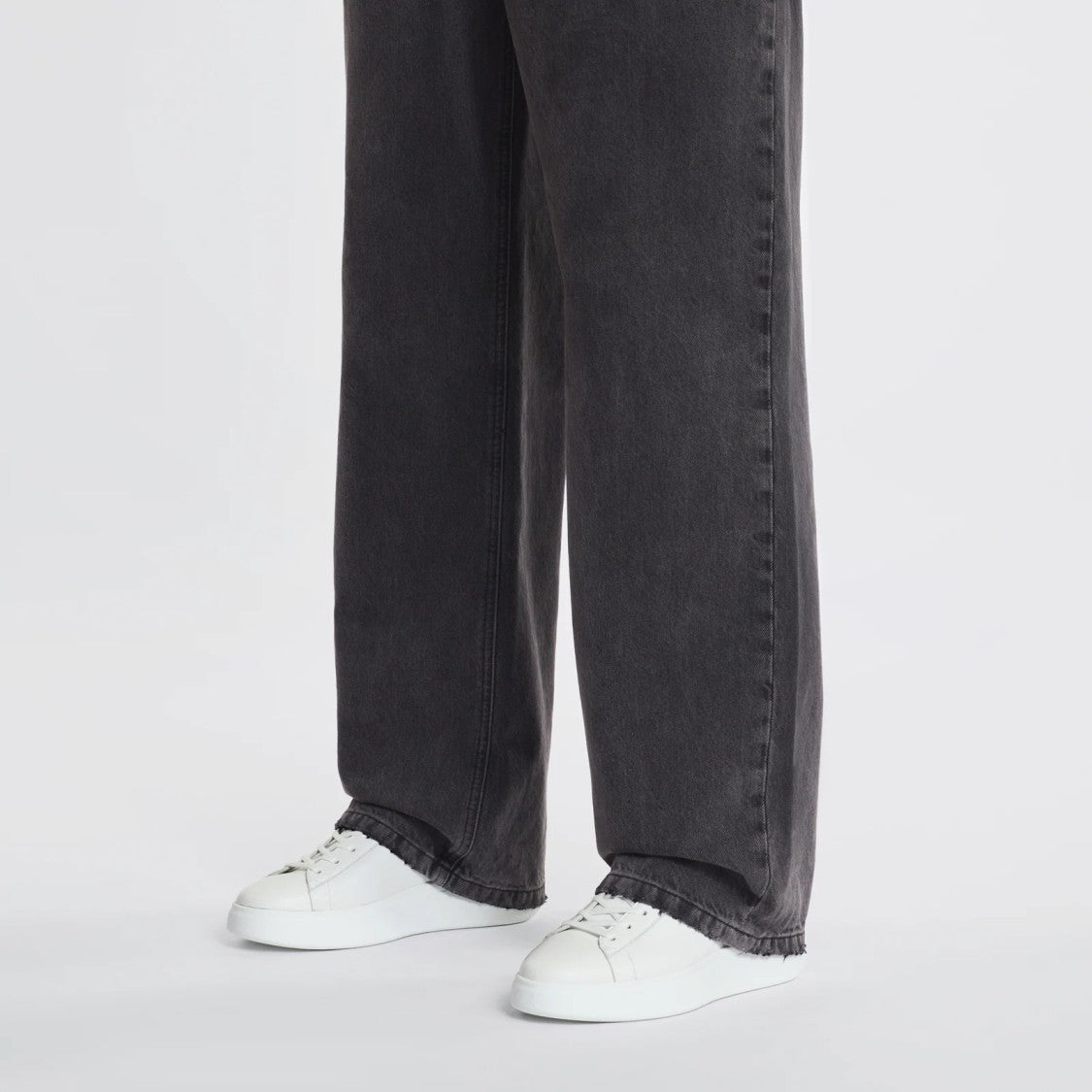 Hogan Refined Leather Sneakers With Contrasting 'H' Detail