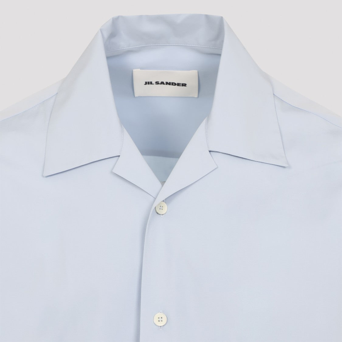 Jil Sander Light Blue Cotton Shirt