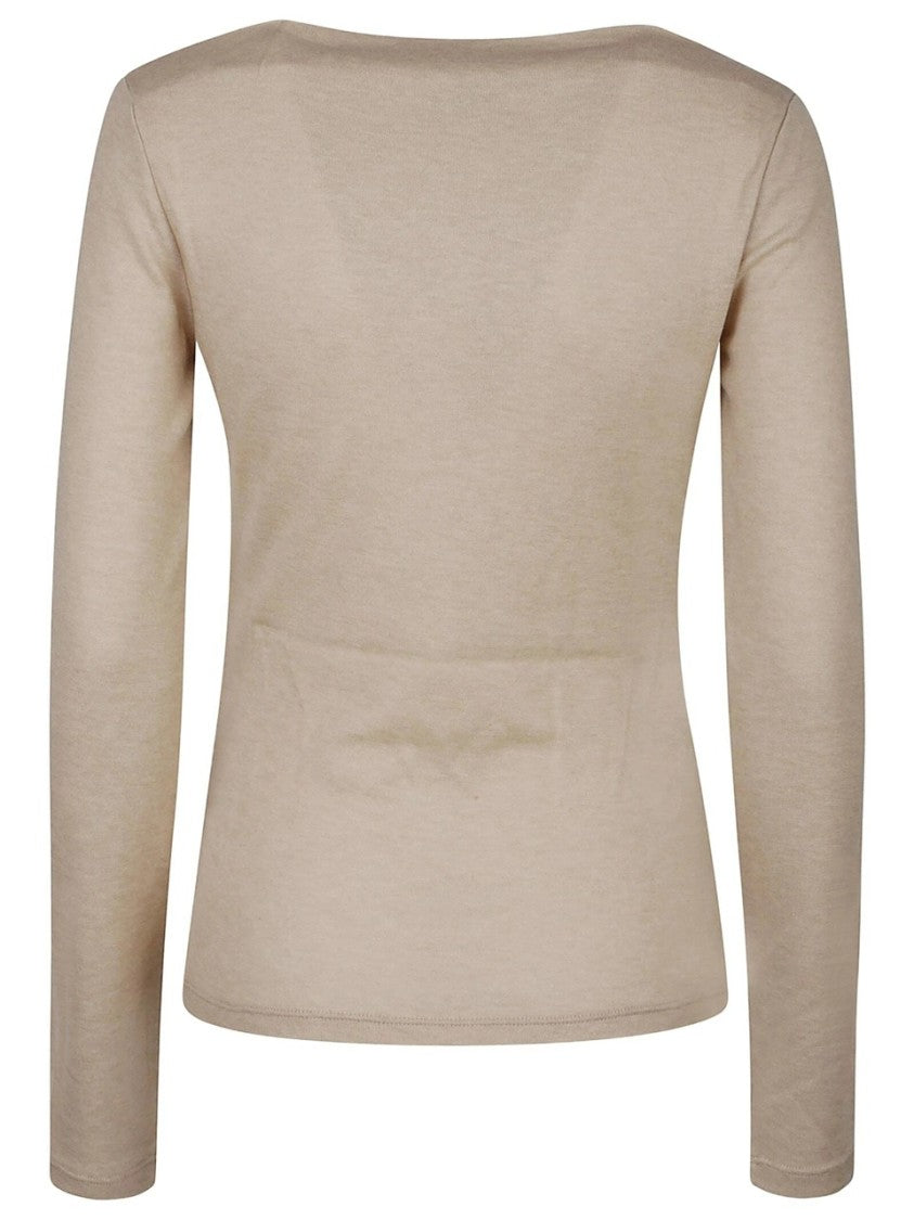 Max Mara Fitted Cashmere And Wool Sweater