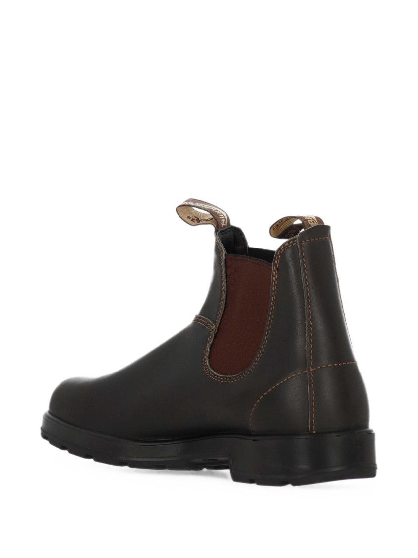 Blundstone Smooth Leather Elastic Ankle Boots
