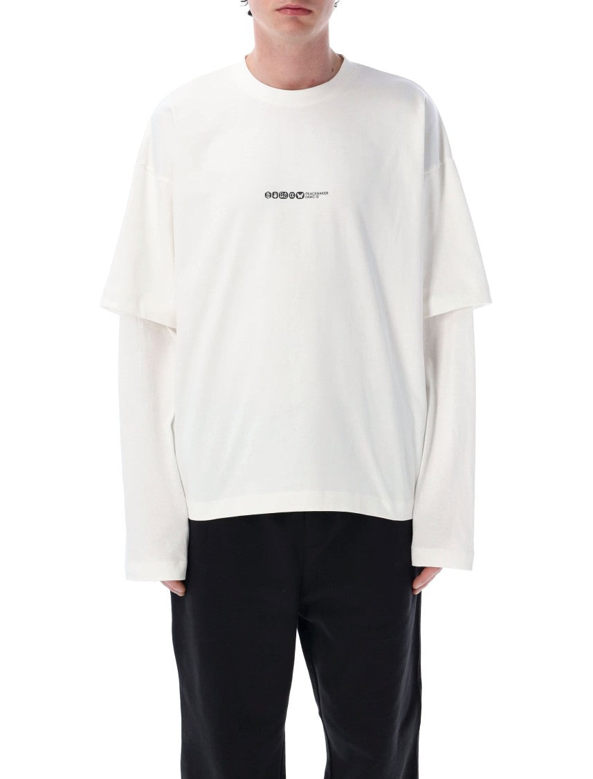 Oamc Peacemaker Painted Double Layer Boxy T-Shirt