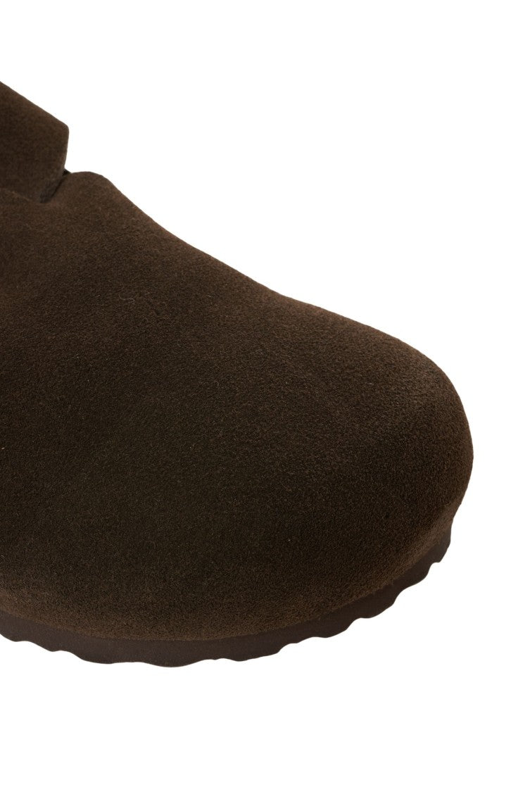 Birkenstock 'Boston' Suede Slippers