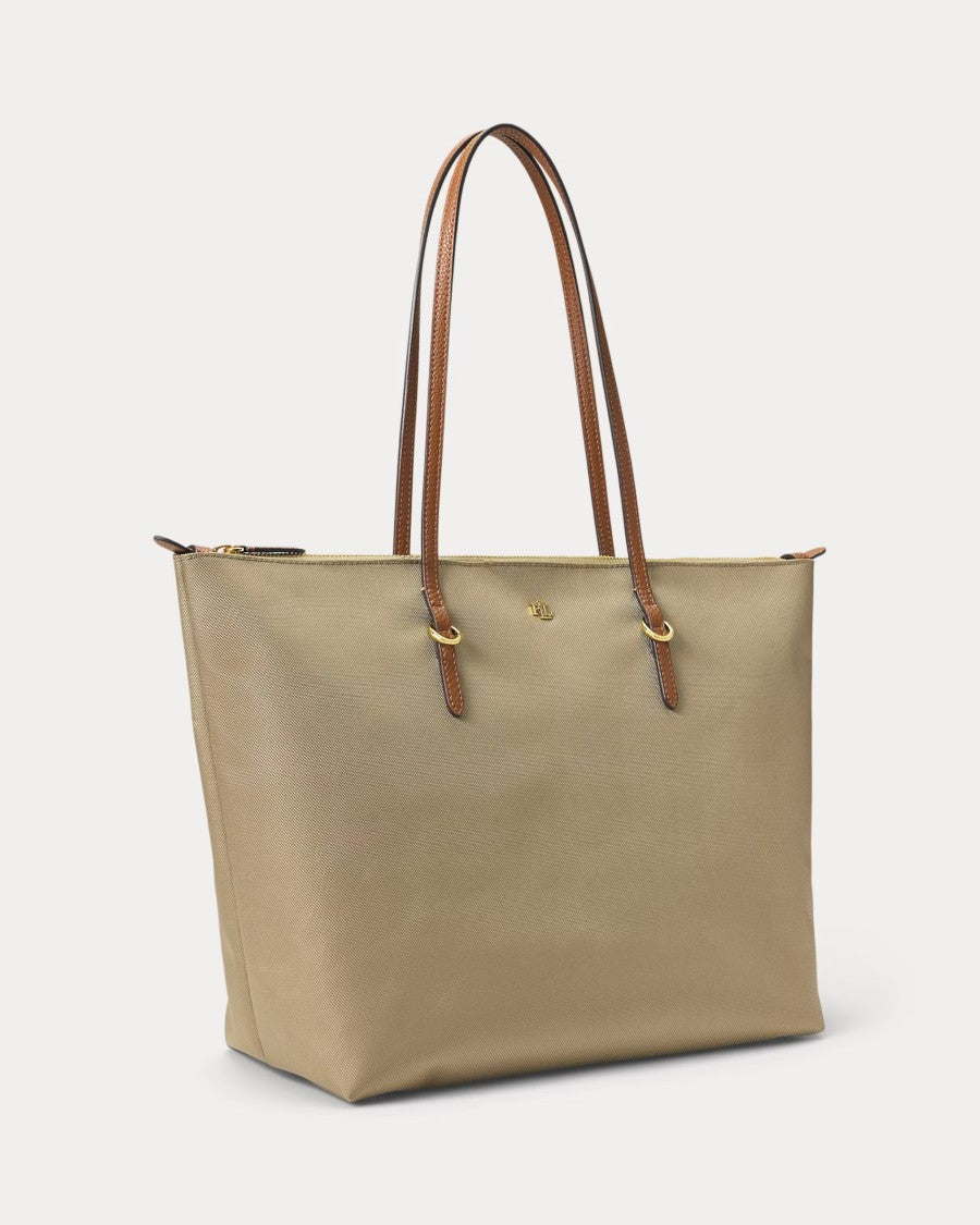 Lauren Ralph Lauren Keaton 31 Tote In Recycled Nylon