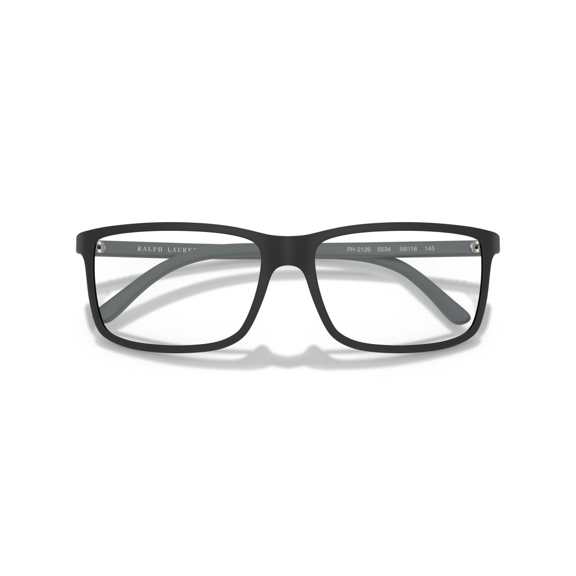 Polo Ralph Lauren 0Ph2126 Matte Black Rectangular Eyeglasses
