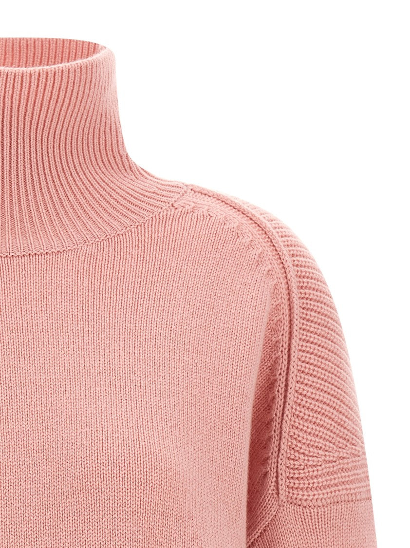Alberto Biani Relaxed-Fit Cashmere Sweater With High Neck
