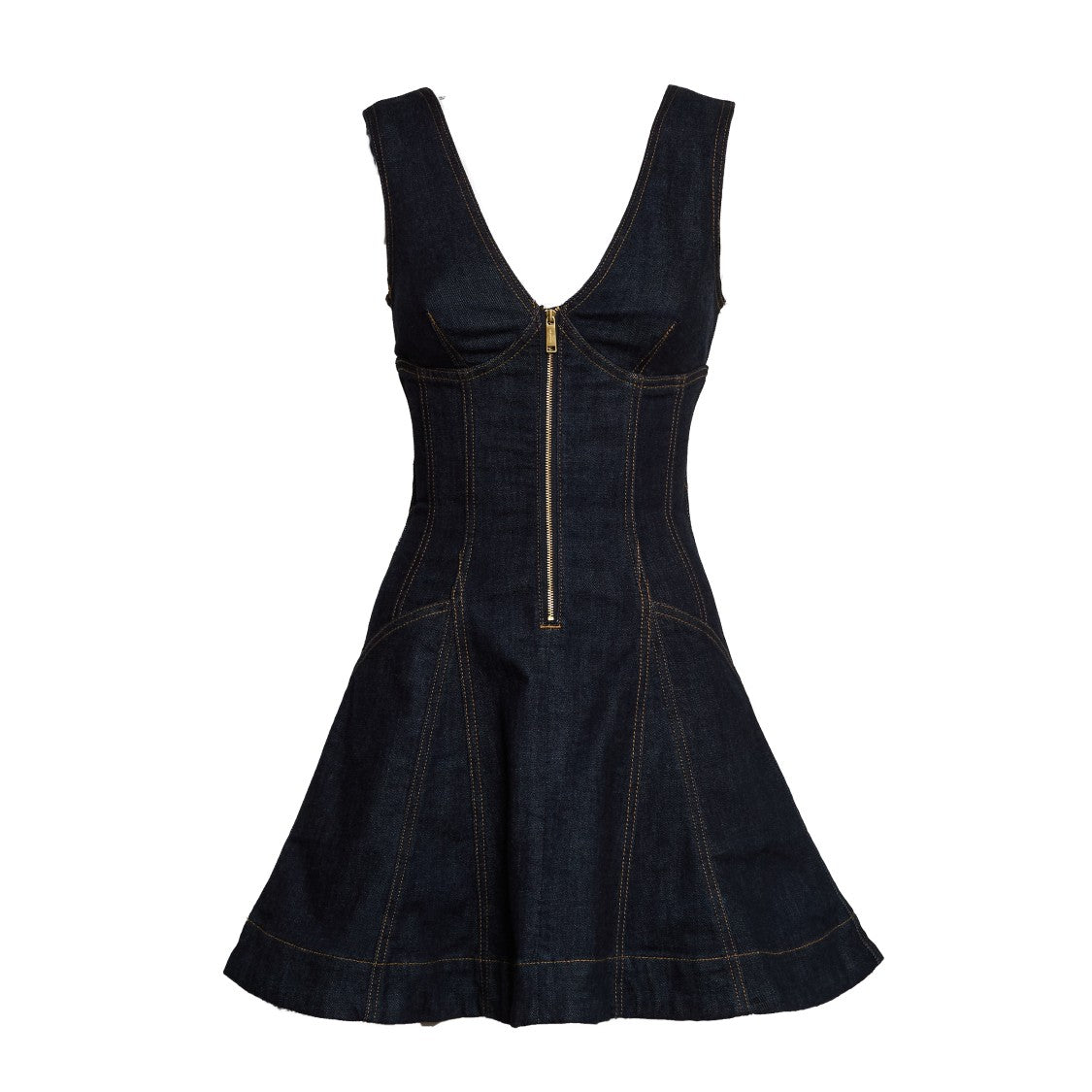 Self-Portrait Indigo Denim Mini Dress