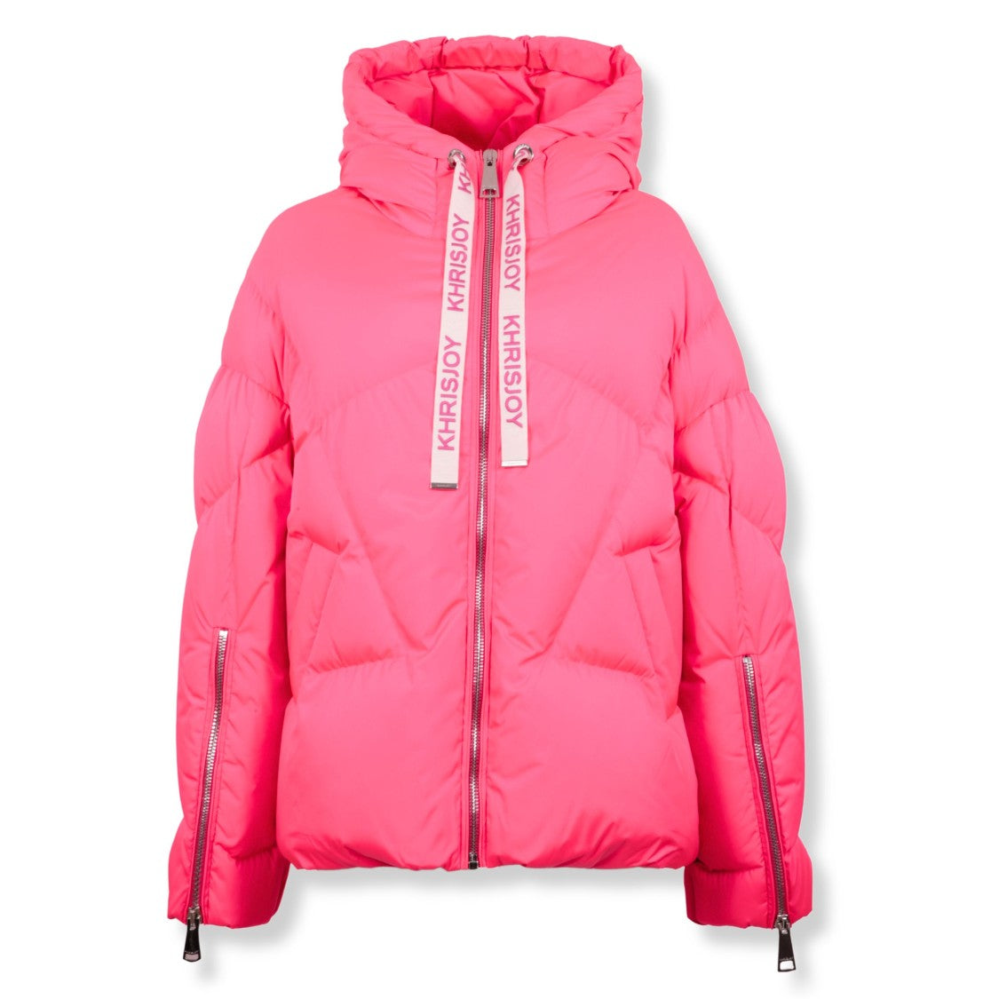 Khrisjoy Structured Short Coat With Mixed Textures