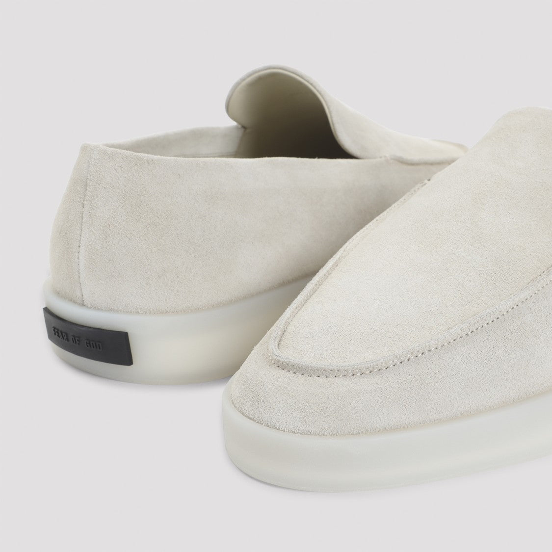 Fear Of God Casual Beige Suede Leather Loafers
