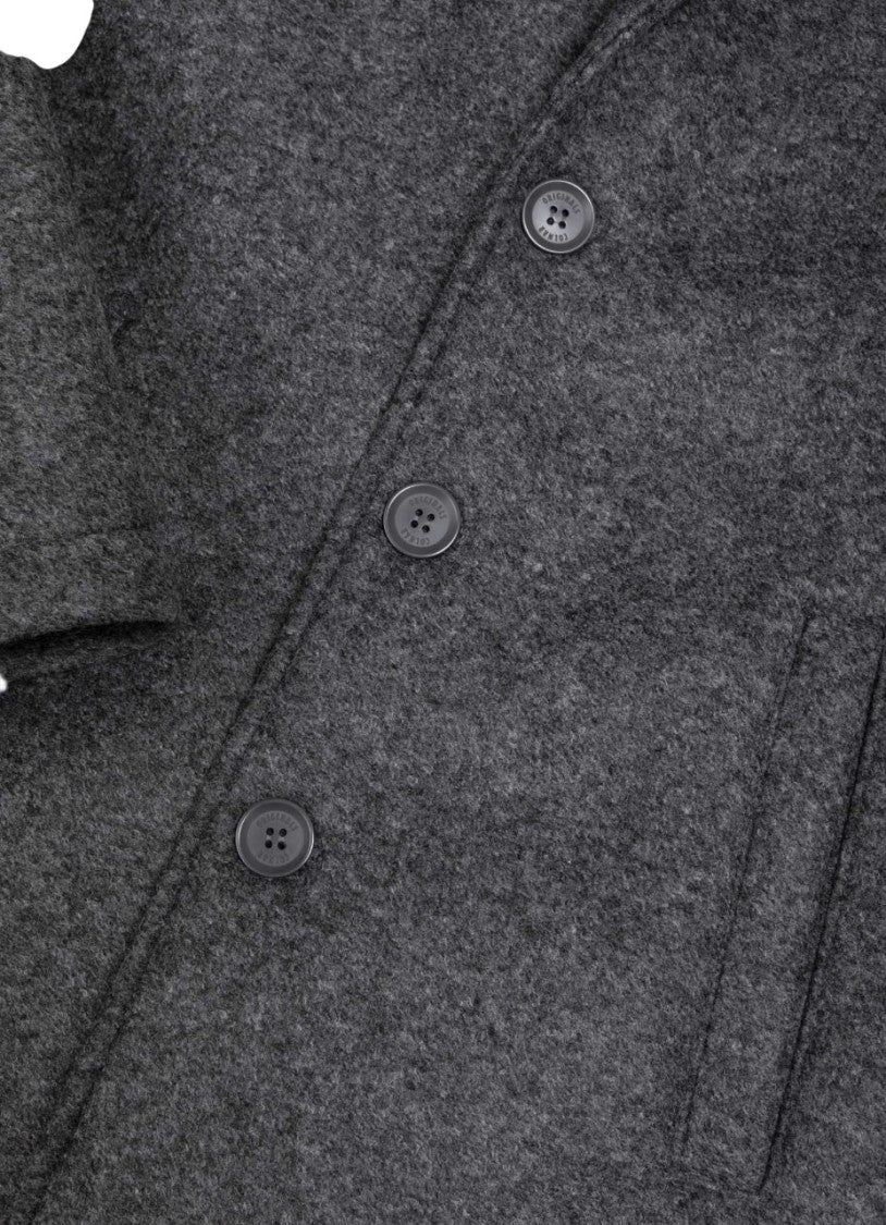 Colmar Originals Gray Melange Wool Blend Coat