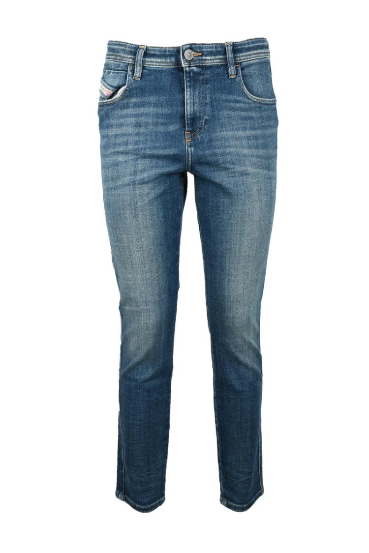 Diesel Blue Slim Fit Stretch Jeans