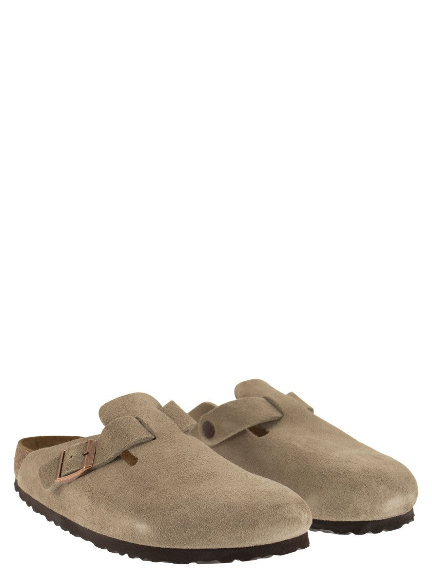 Birkenstock Boston - Suede Sabot