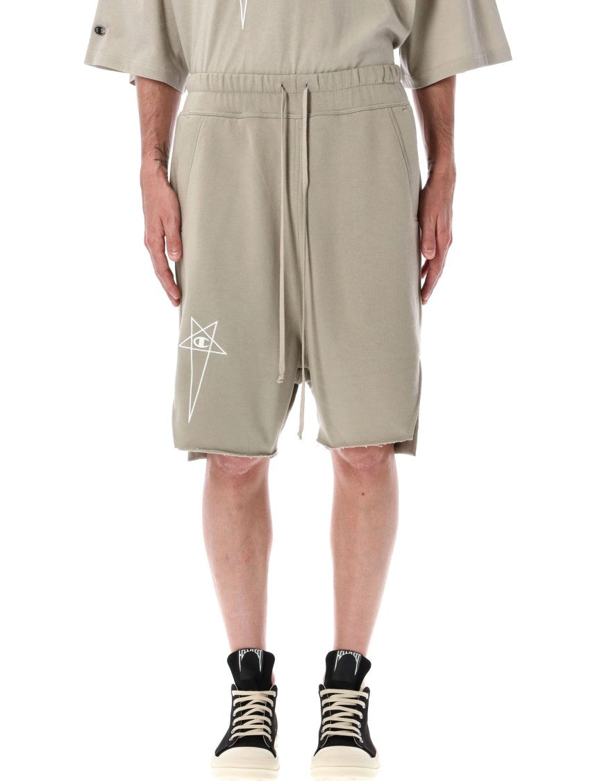 Rick Owens Beveled Pods Casual Shorts