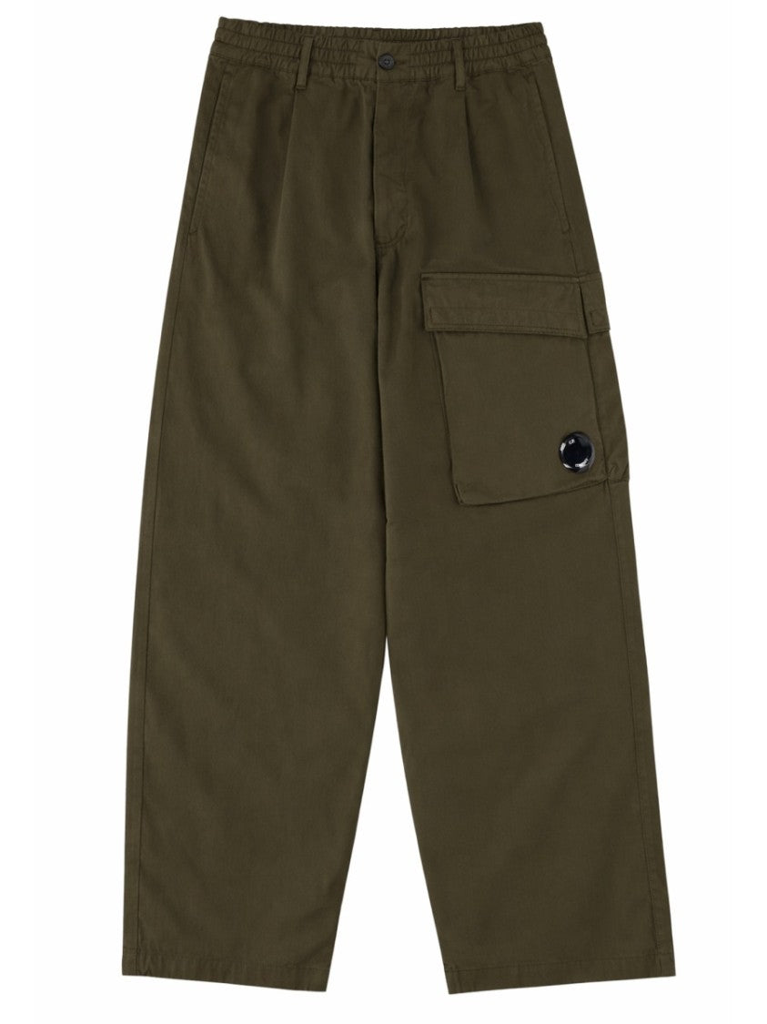 C.P. Company Boxy Wide Leg Multi Pockets Pants Chinos