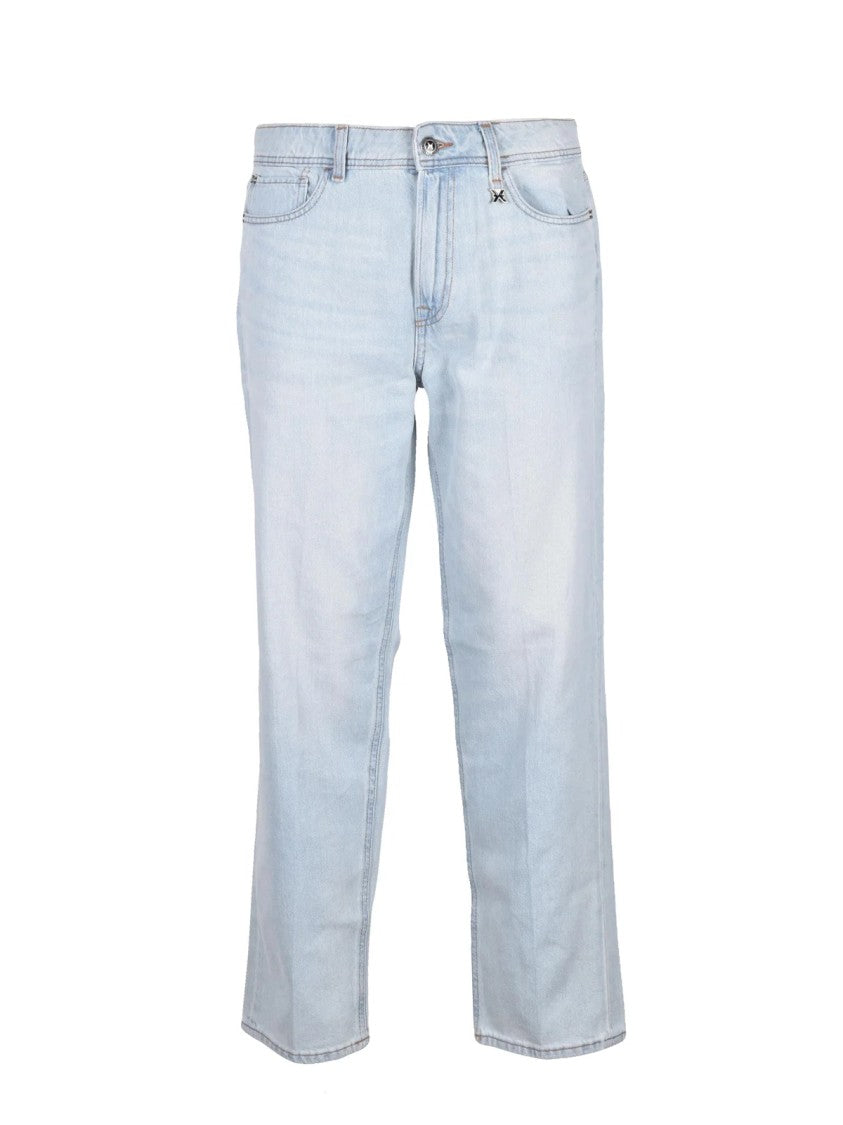 Richmond X Light Blue Rigid Denim Jeans
