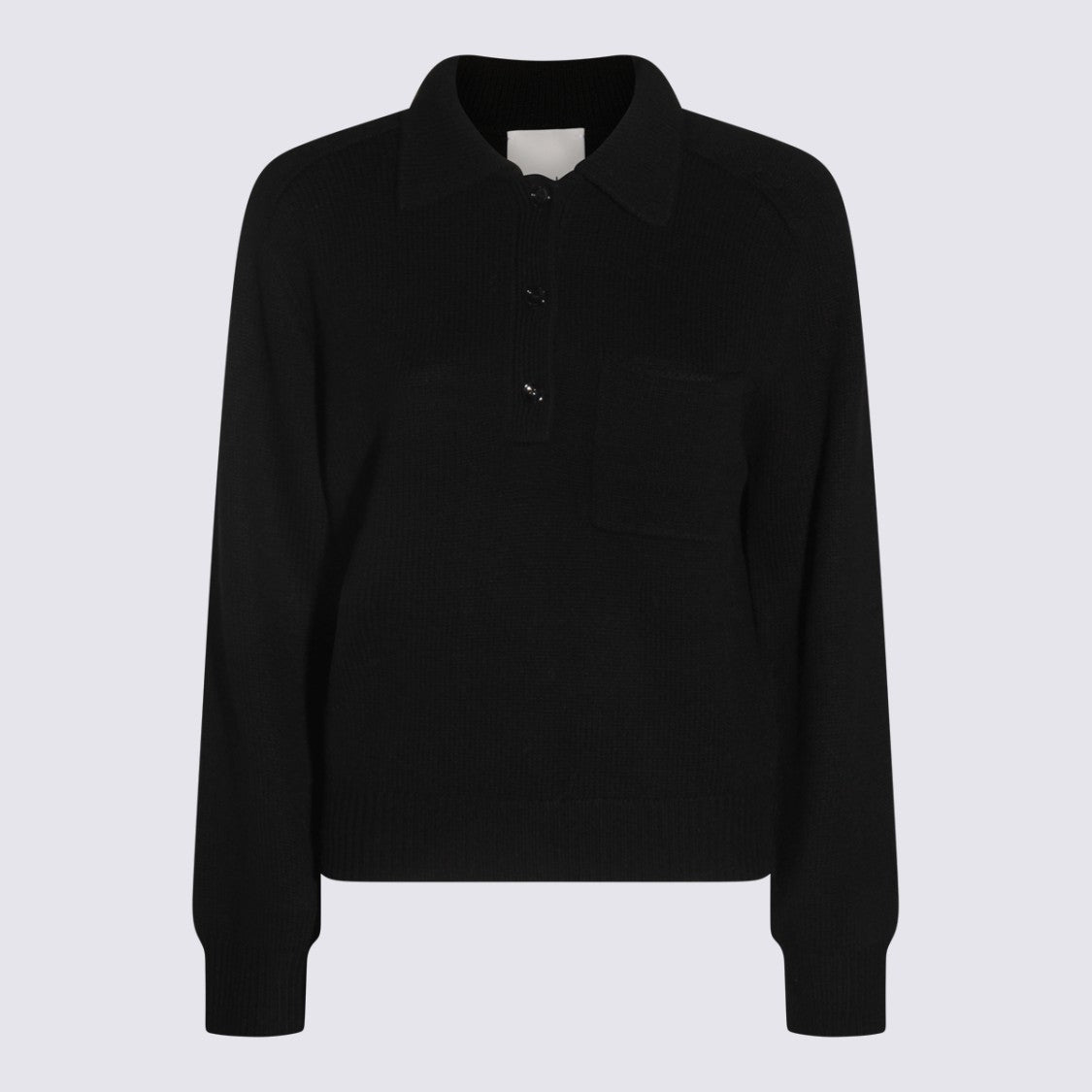Allude Black Wool Knitwear