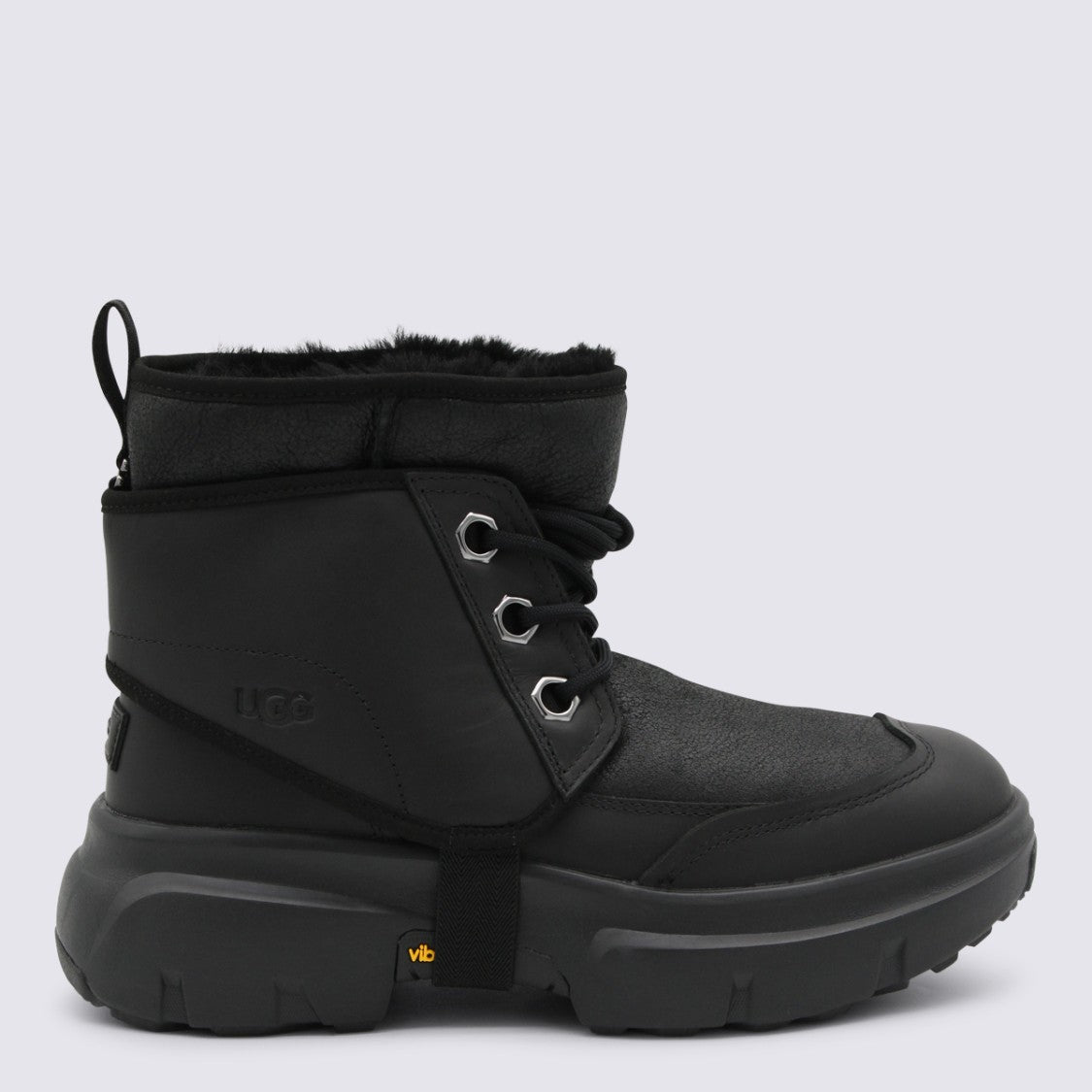 Ugg Round Toe Lace-Up Boots