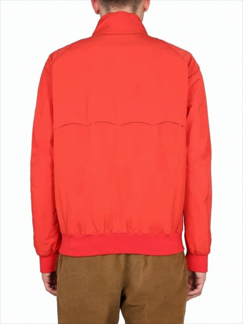 Baracuta Classic Harrington Jacket With Red Exterior