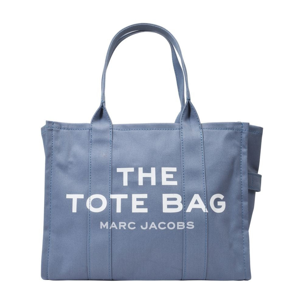 Marc Jacobs The Large Tote Bag In Blue Canvas