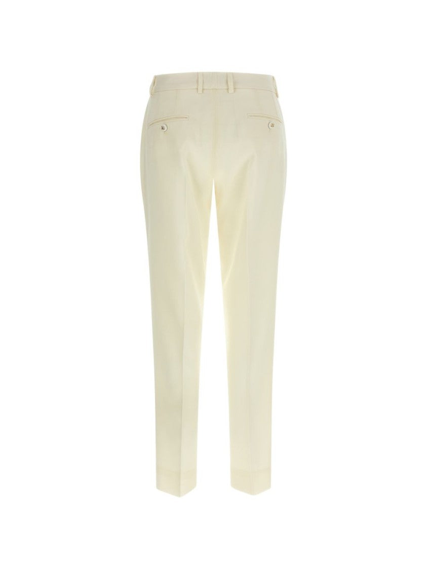 Dolce & Gabbana High-Waisted Tailored Trousers With Button Details