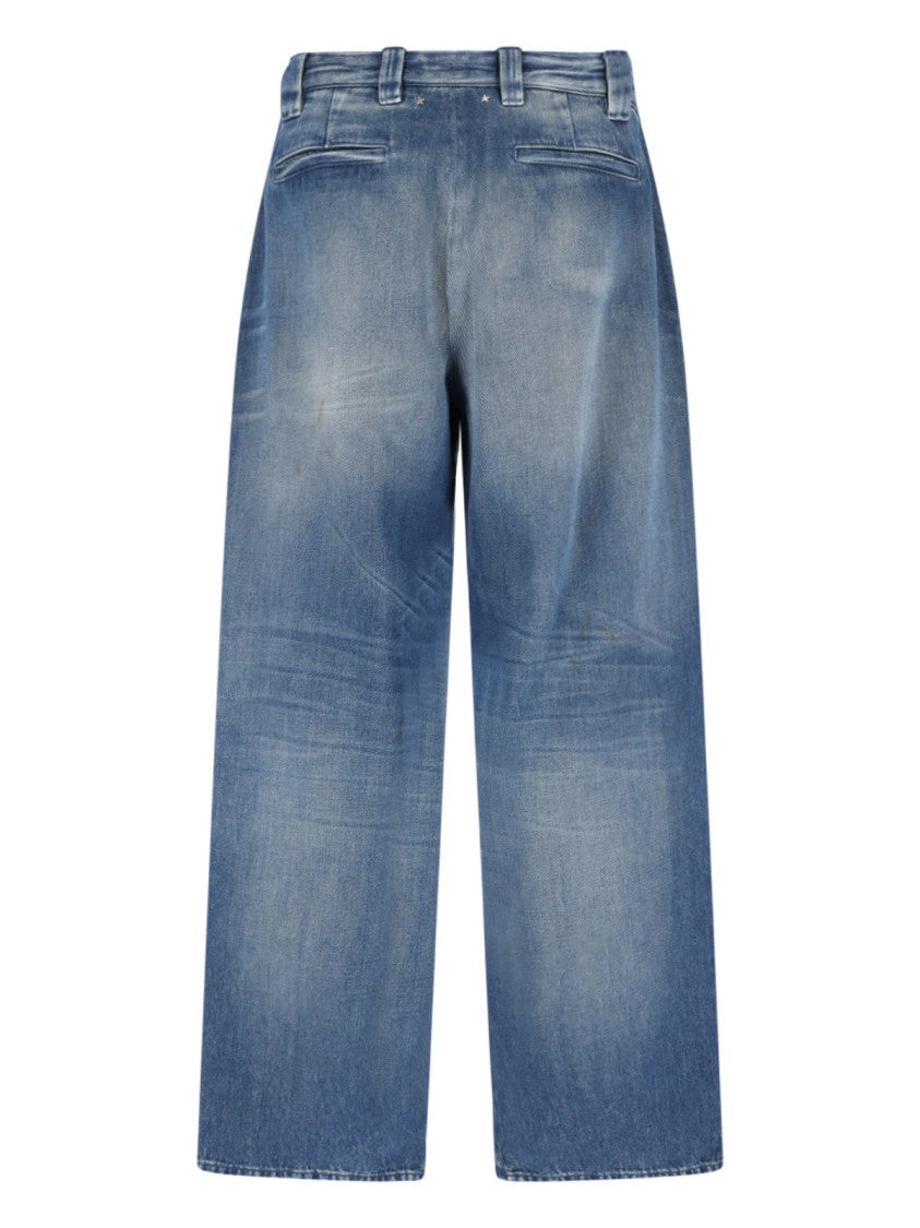 Golden Goose Wide-Legged Jeans – Light Blue