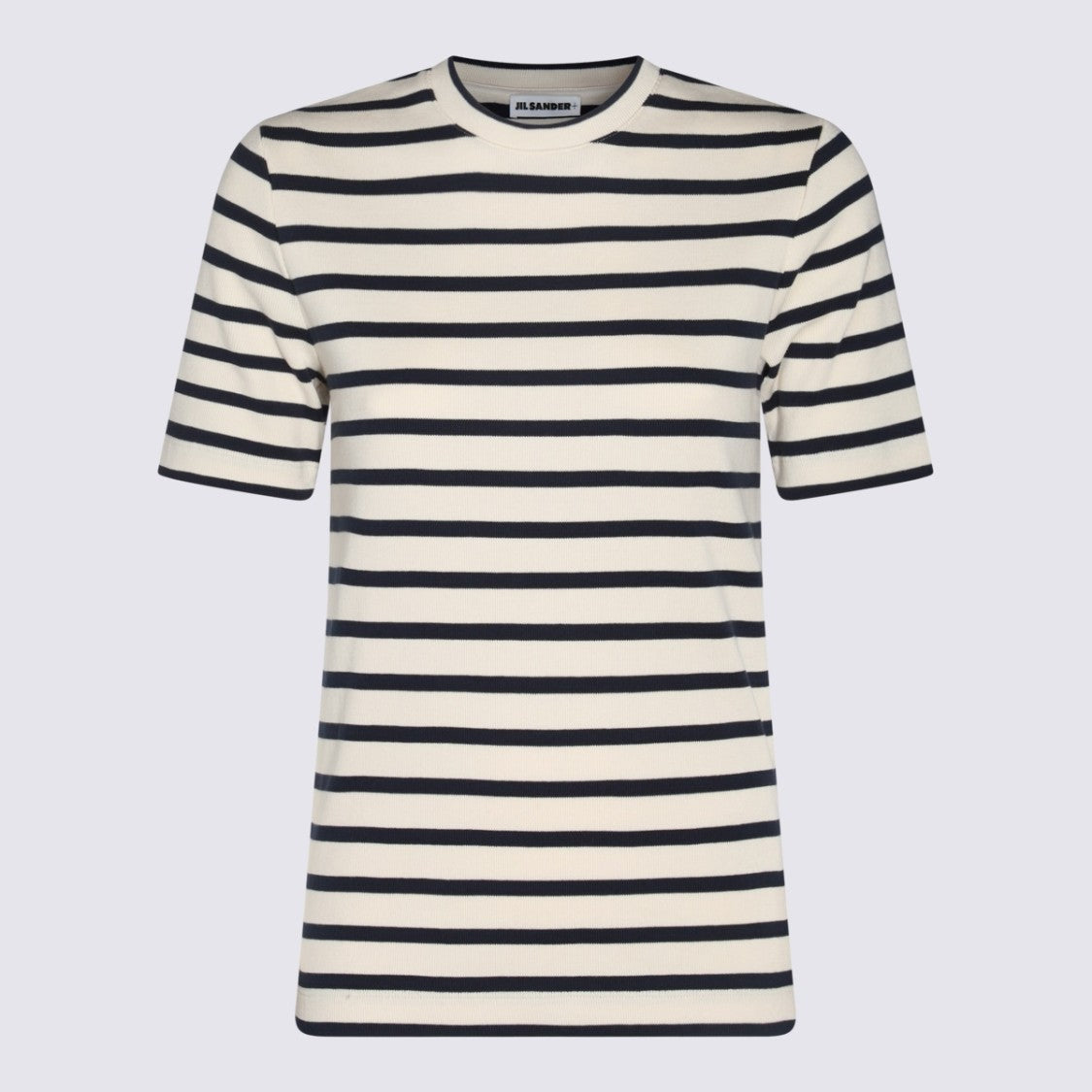 Jil Sander Stripe Cotton T-Shirt