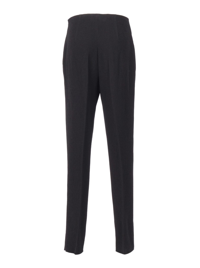 Emporio Armani Straight-Leg Trousers With Tailored Fit And Aesthetic