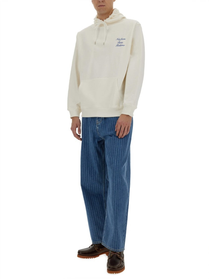 Drôle De Monsieur "Slogan" Sweatshirt