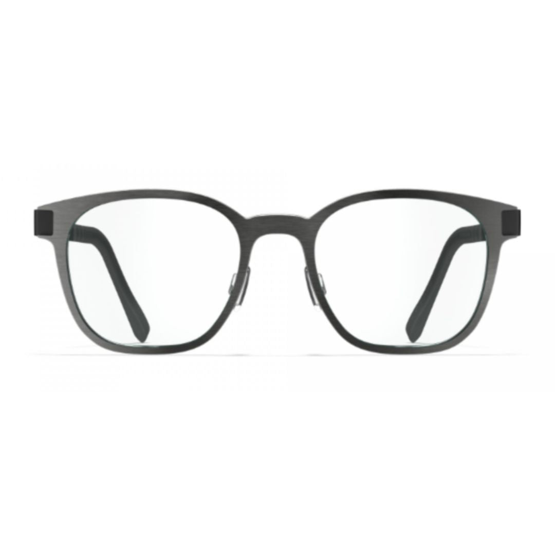 Blackfin Bf1025 Seward Rectangular Grey Eyeglasses With Matte Finish