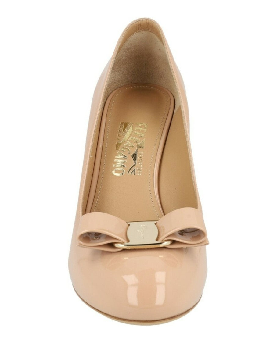 Ferragamo Kali Patent Leather Pumps